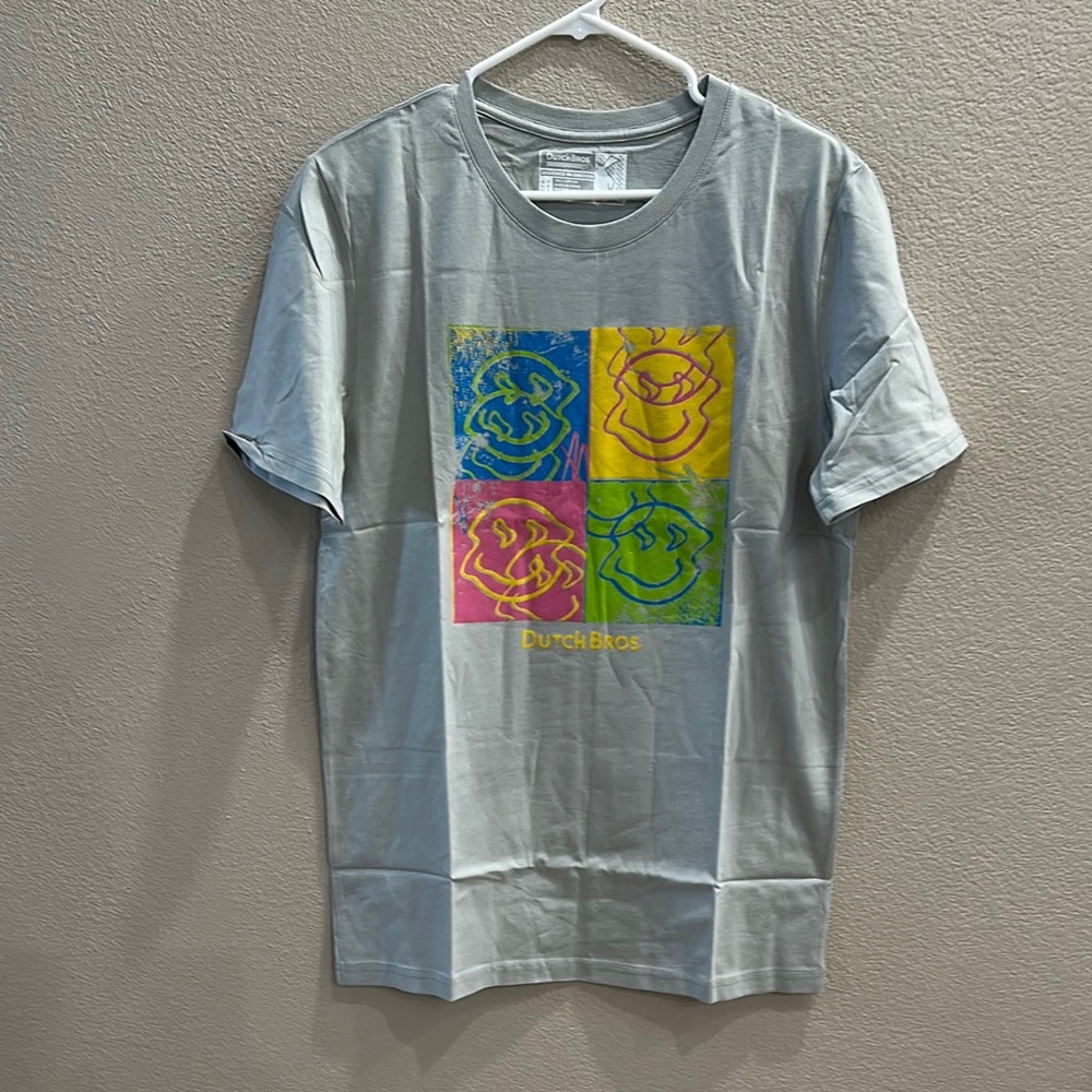 Dutch Bros Gray Graphic T-Shirt